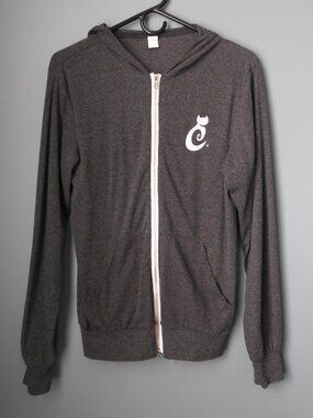 Cat Lady Long Sleeve Zipper Jacket/Hoodie, Medium